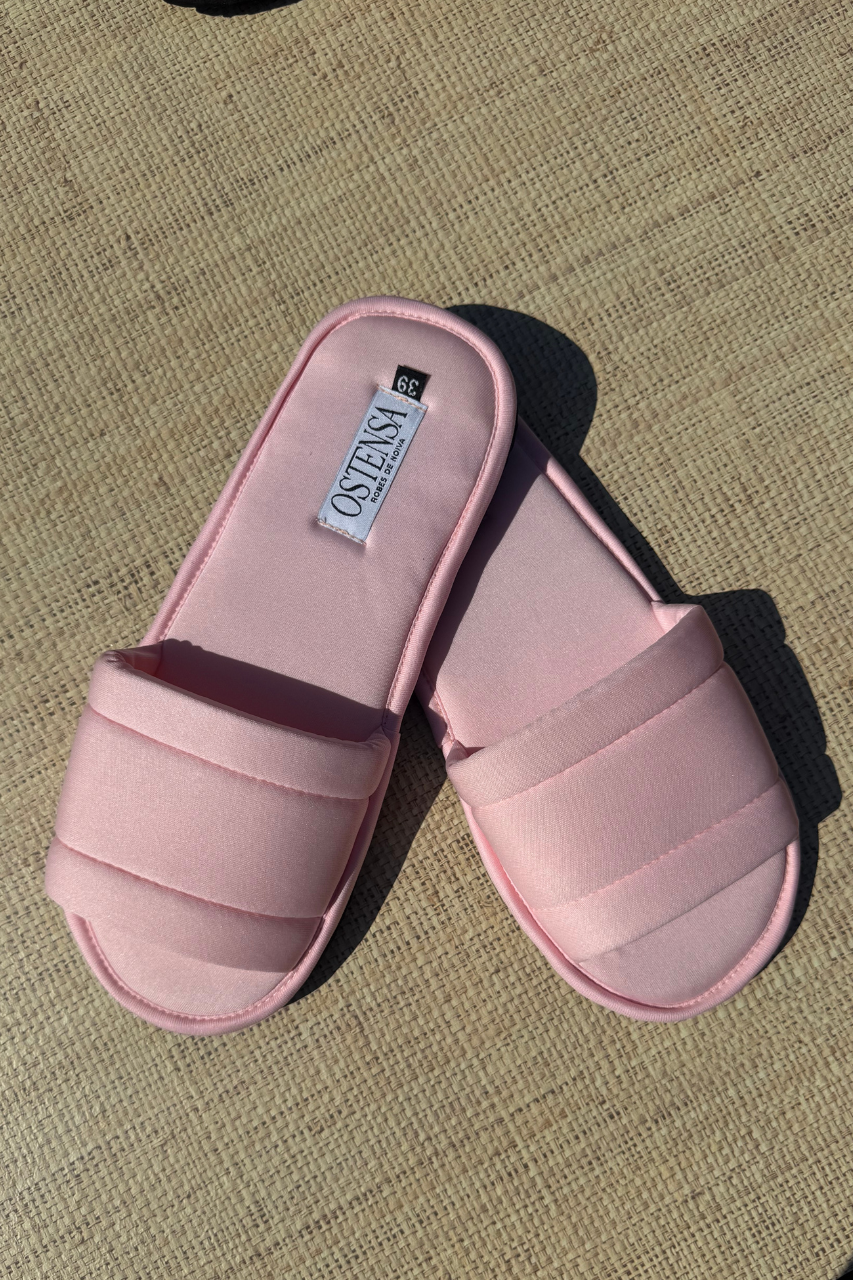 Pantufa Chinelinho Merida Rosa Bebe Madrinha Prática de Lavar