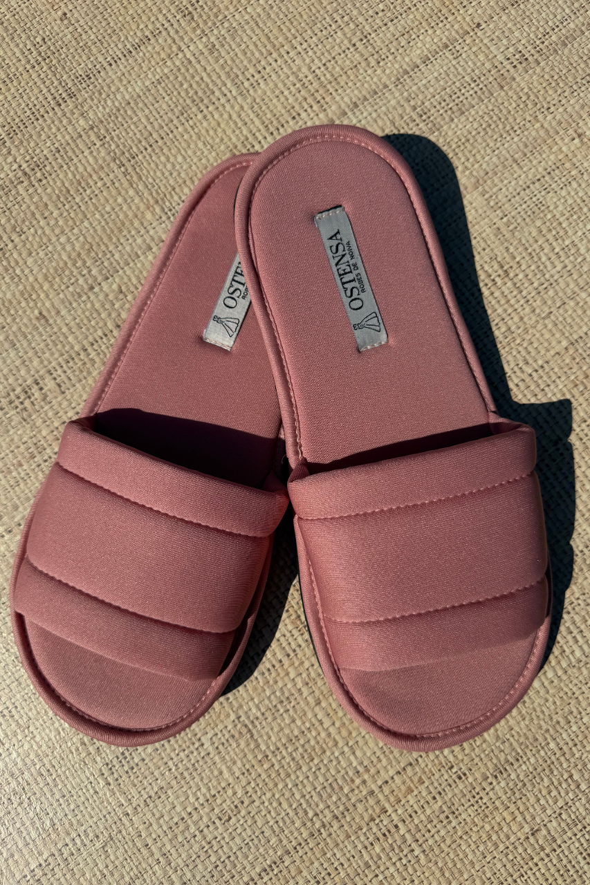 Pantufa Chinelinho Merida Rosê Madrinha Prática de Lavar