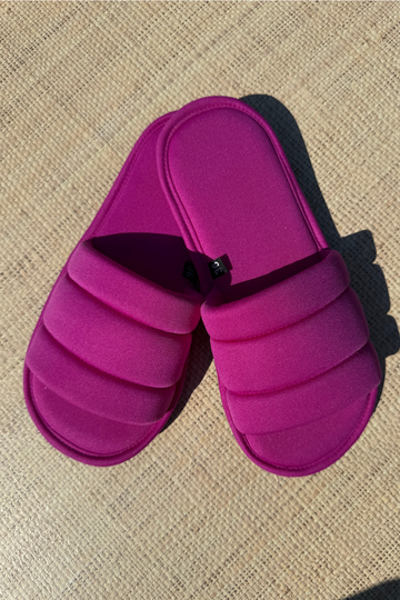 Pantufa Chinelinho Merida Fucsia Madrinha Prática de Lavar