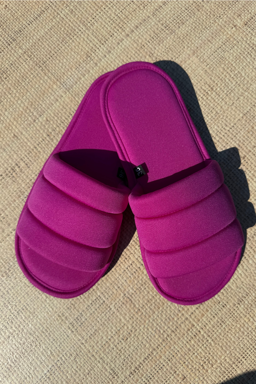 Pantufa Chinelinho Merida Fucsia Madrinha Prática de Lavar