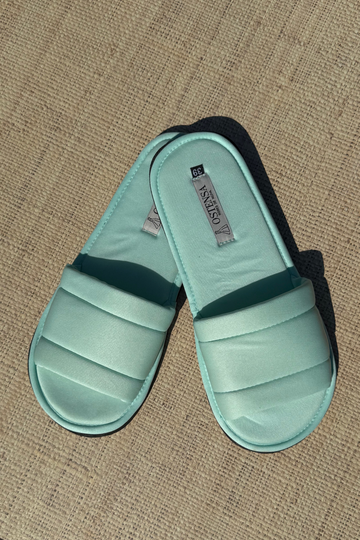 Pantufa Chinelinho Merida Verde Bebe Madrinha Prática de Lavar