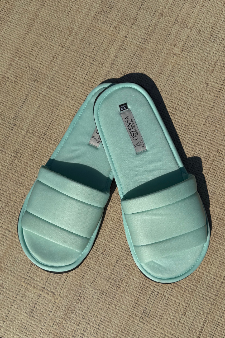 Pantufa Chinelinho Merida Verde Bebe Madrinha Prática de Lavar