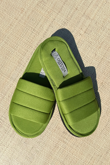 Pantufa Chinelinho Merida Verde Lima Madrinha Prática de Lavar