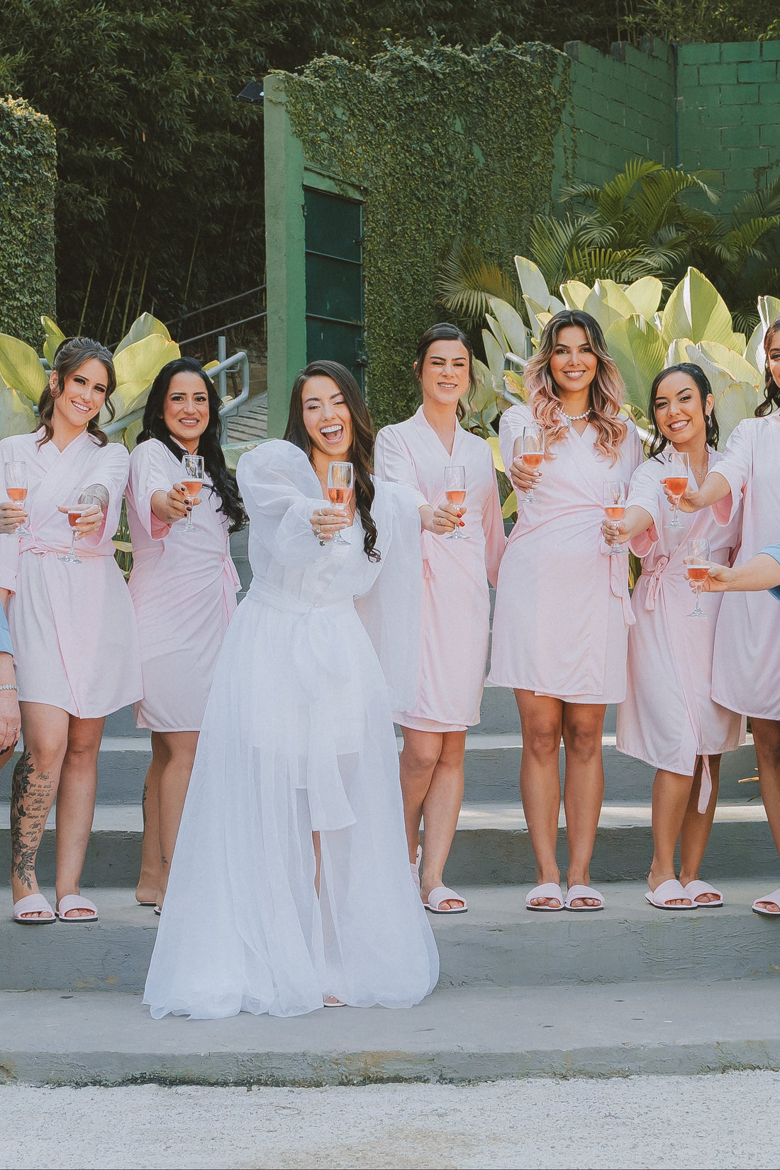 Robe Rosa Bebe Merida Madrinha Mãe da Noiva e Daminha