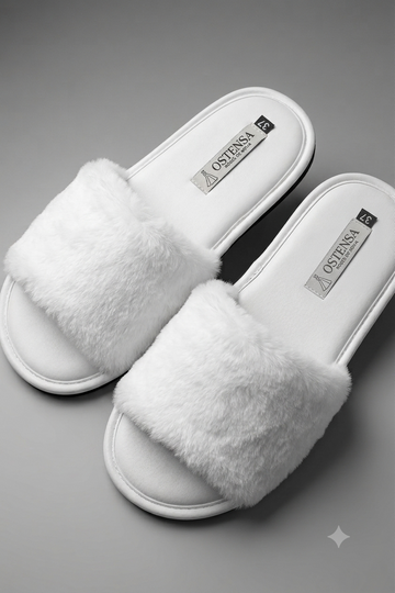 Pantufa Fabi Chinelinho Noiva de Pelúcia