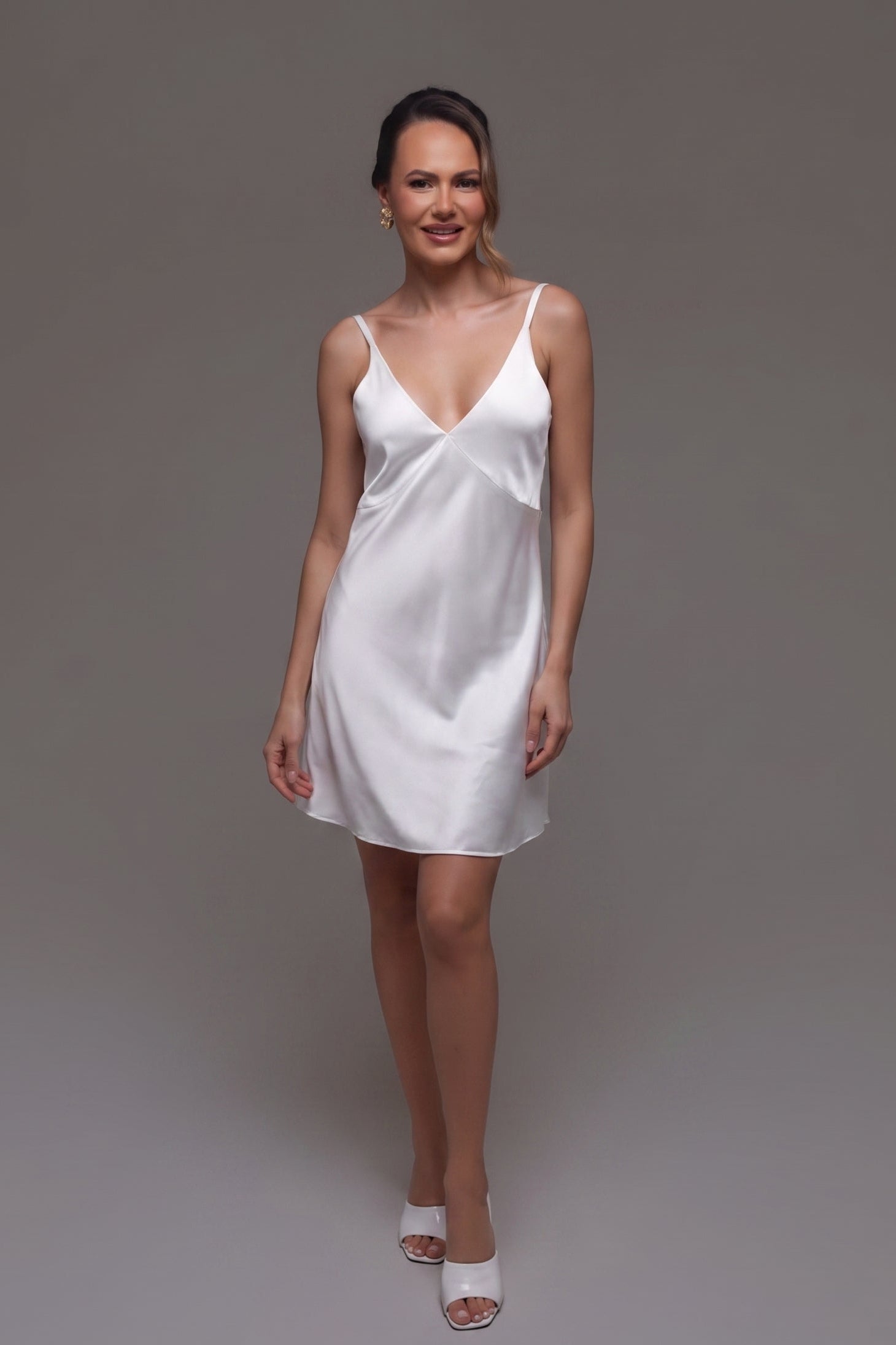 Camisola More Curta Elegante Para Noiva e Confortável