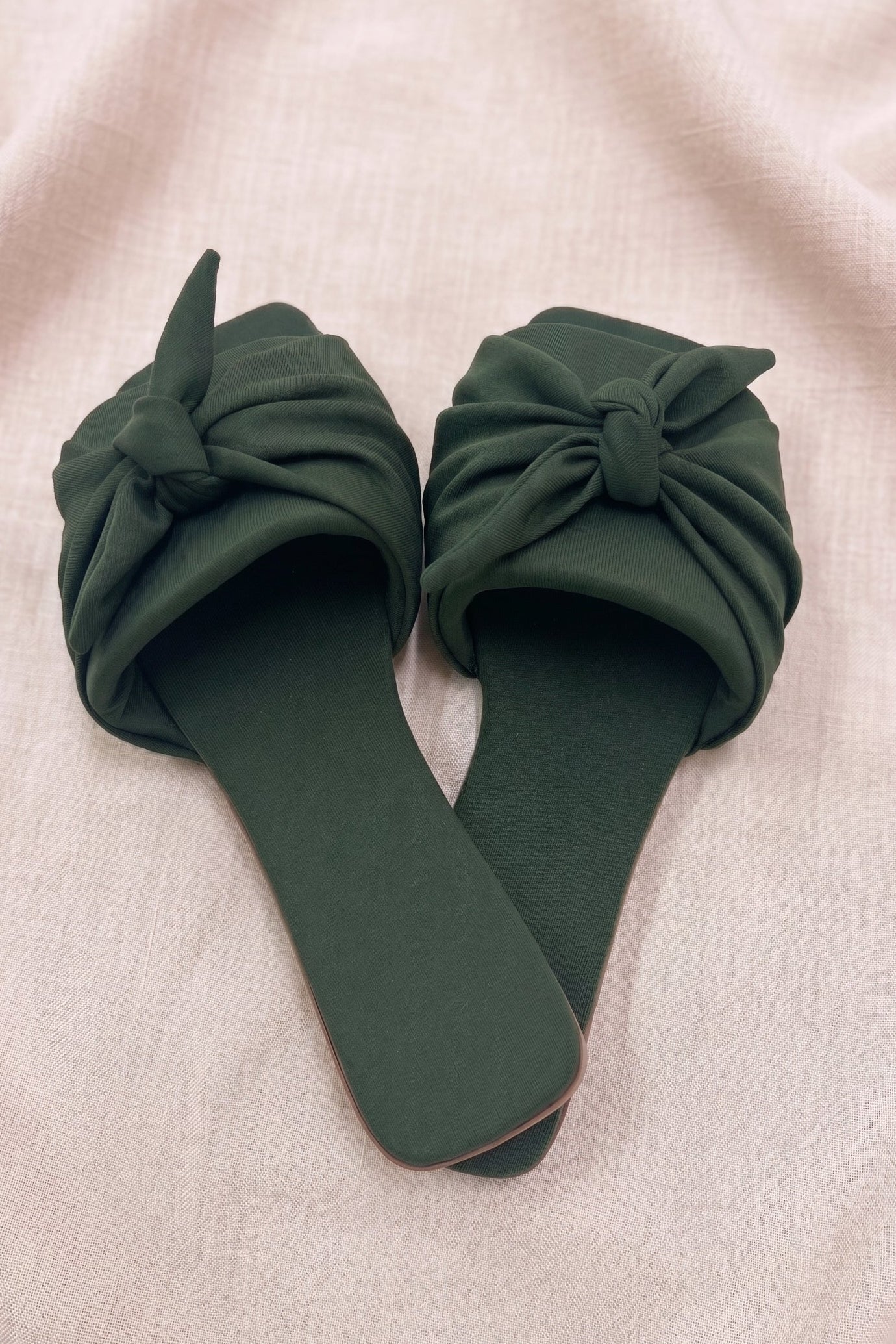 Rasteirinha Talita Chinelinho Verde Esmeralda
