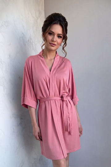 Robe Rosa Chiclete Merida Madrinha Mãe da Noiva e Daminha