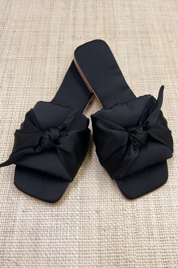 Rasteirinha Luxo Chinelinho Preto