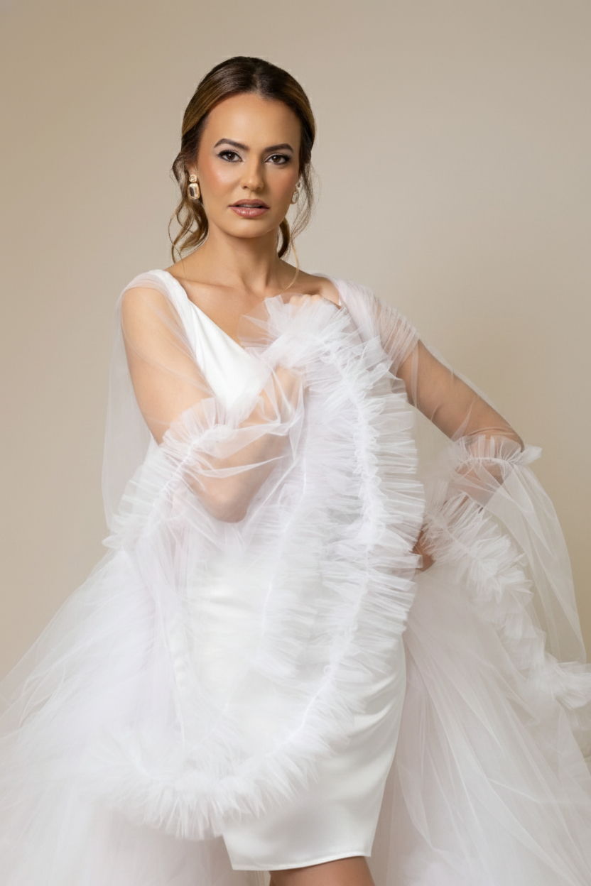 Robe Fabi Tule Paris com Camisola, Noivas Autenticas