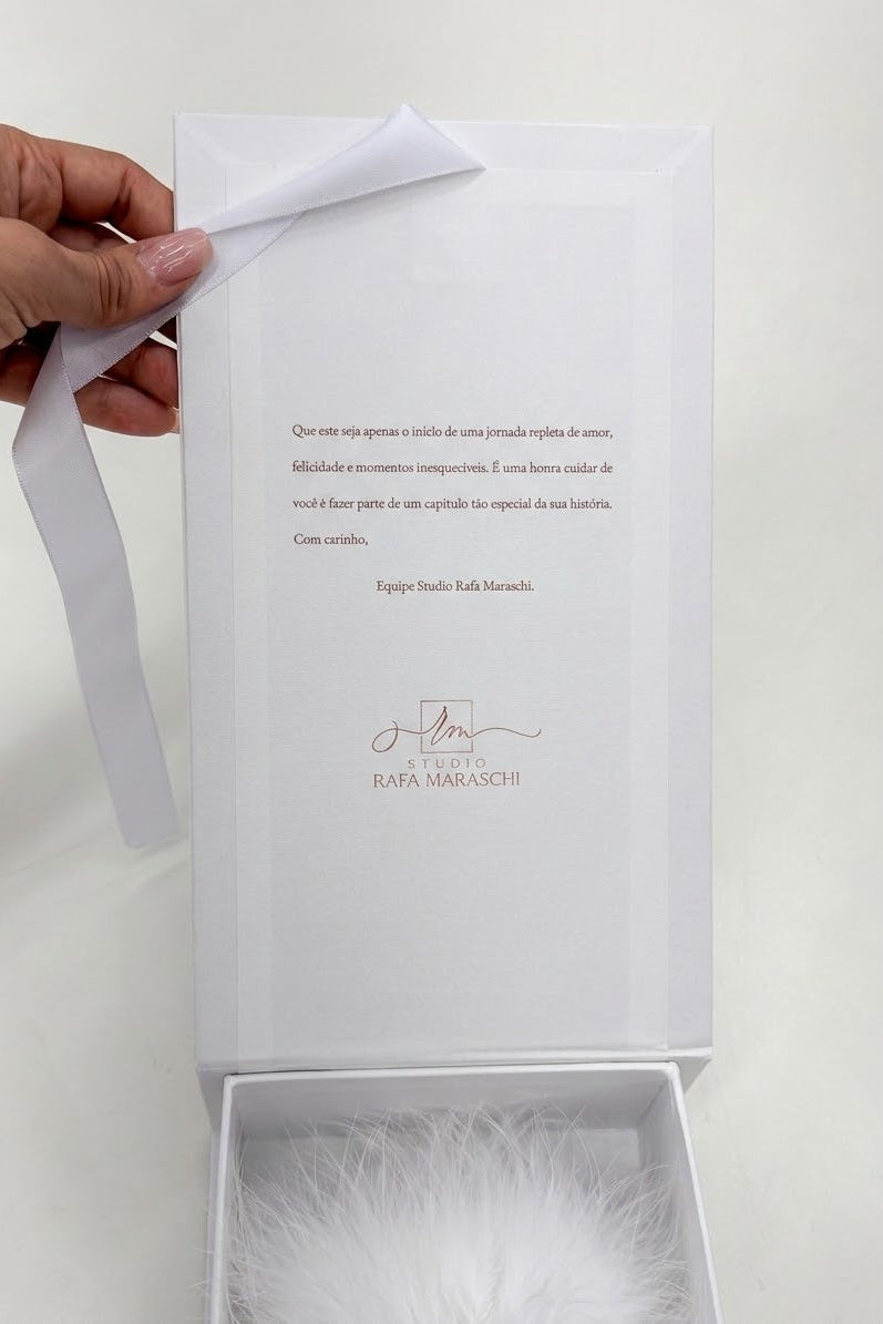 Caixa Cartonada Luxo, Presente Personalizado de Pantufa
