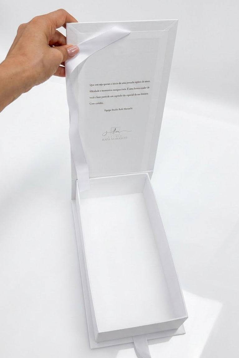 Caixa Cartonada Luxo, Presente Personalizado de Pantufa