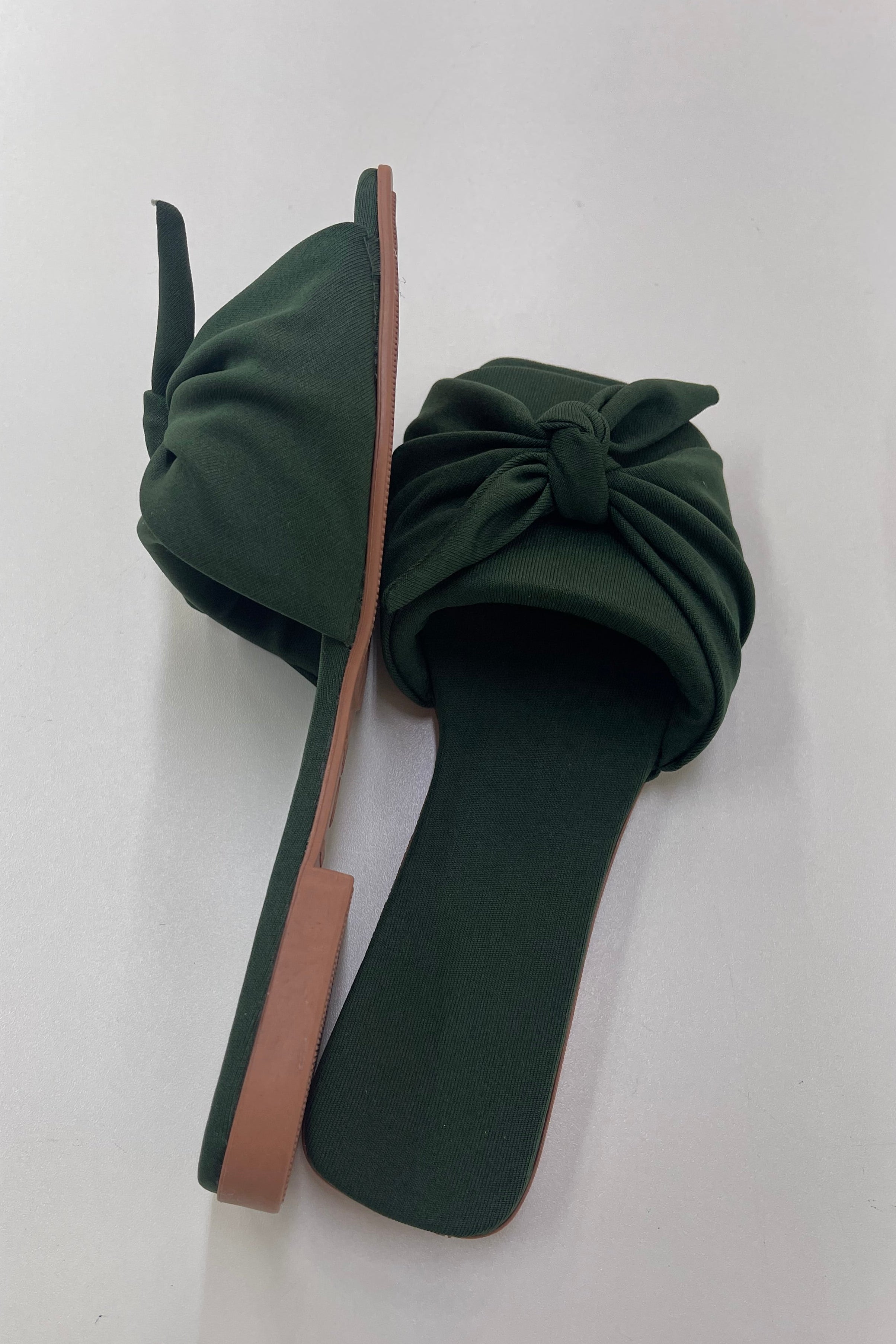Rasteirinha Talita Chinelinho Verde Esmeralda