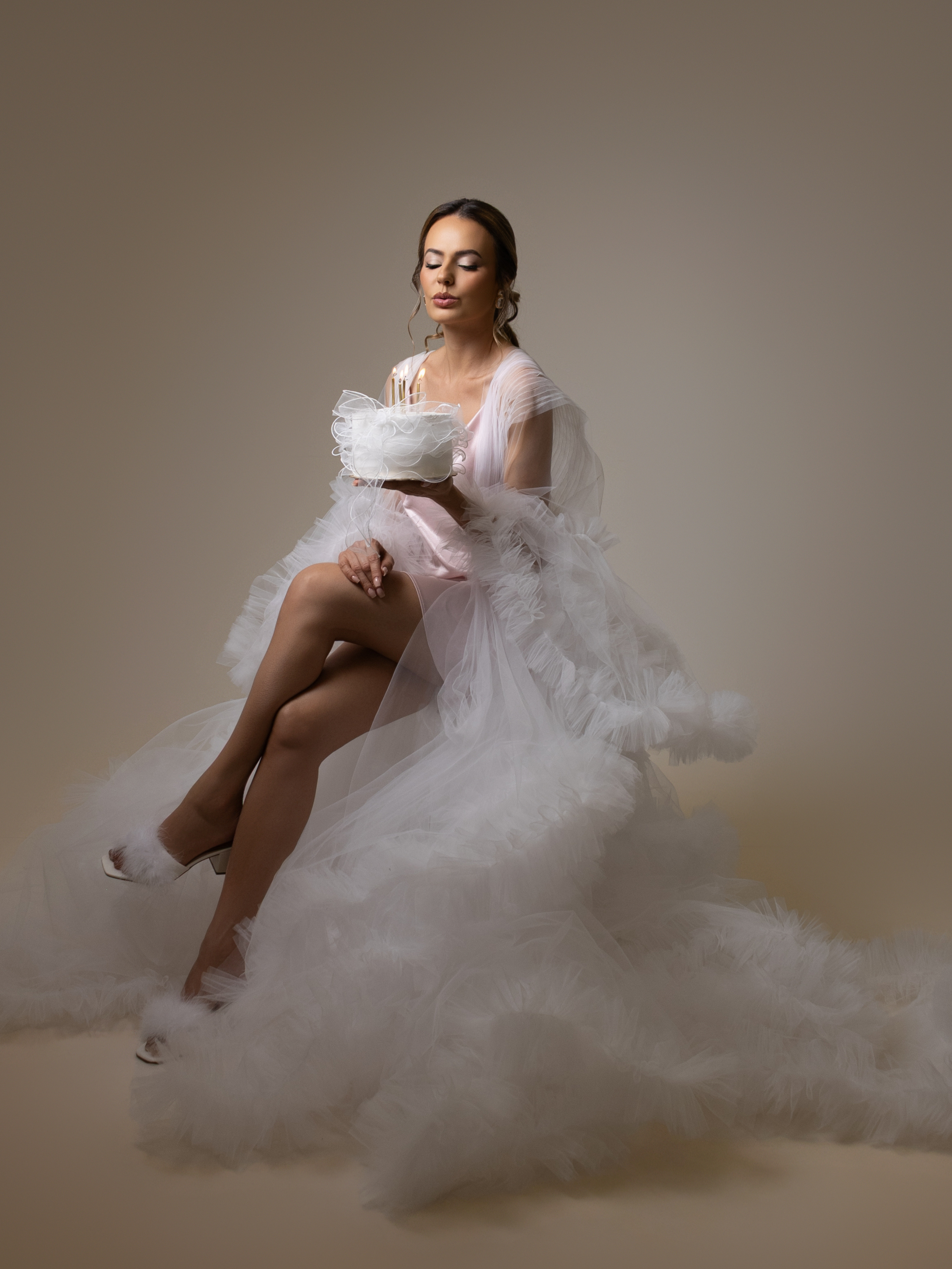 Robe Fabi Tule Paris com Camisola, Noivas Autenticas