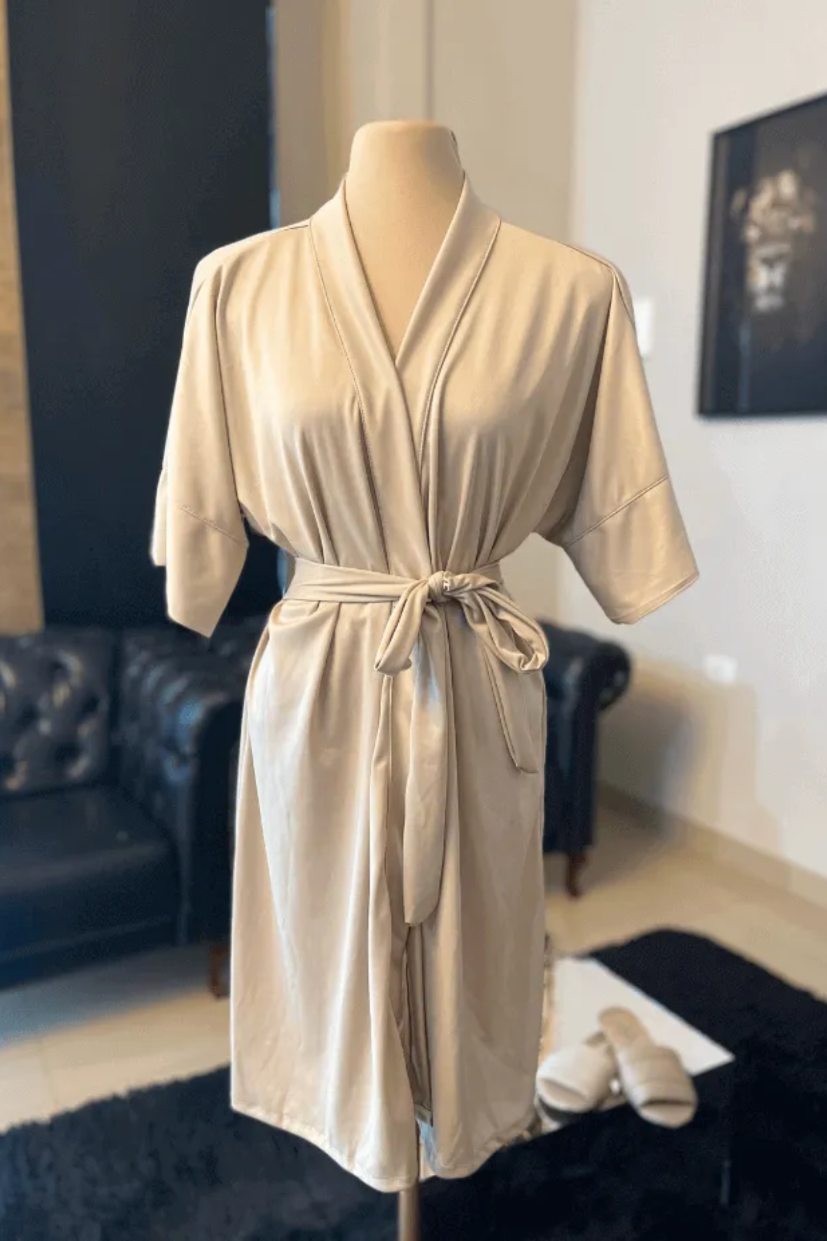 Robe Palha Claro Merida Madrinha Mãe da Noiva e Daminha NÃO amarrota