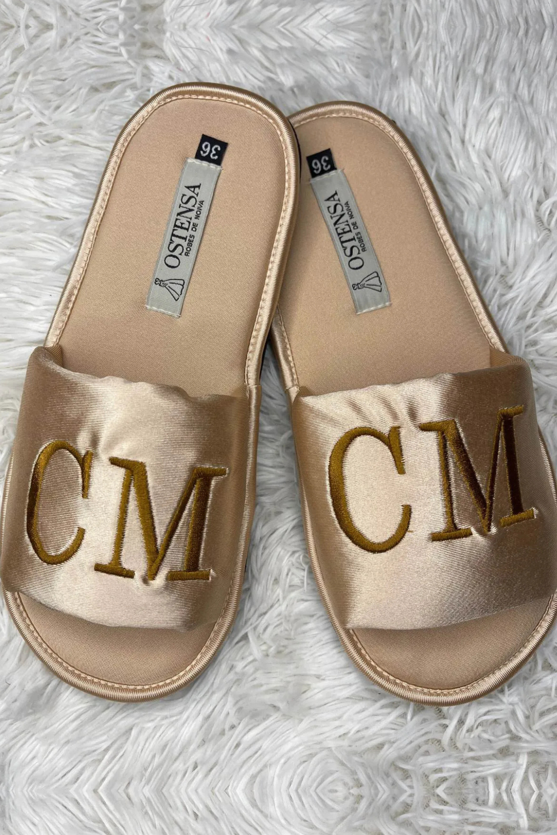 Pantufa Chinelinho Merida Luxo Champanhe Madrinha Prática de Lavar