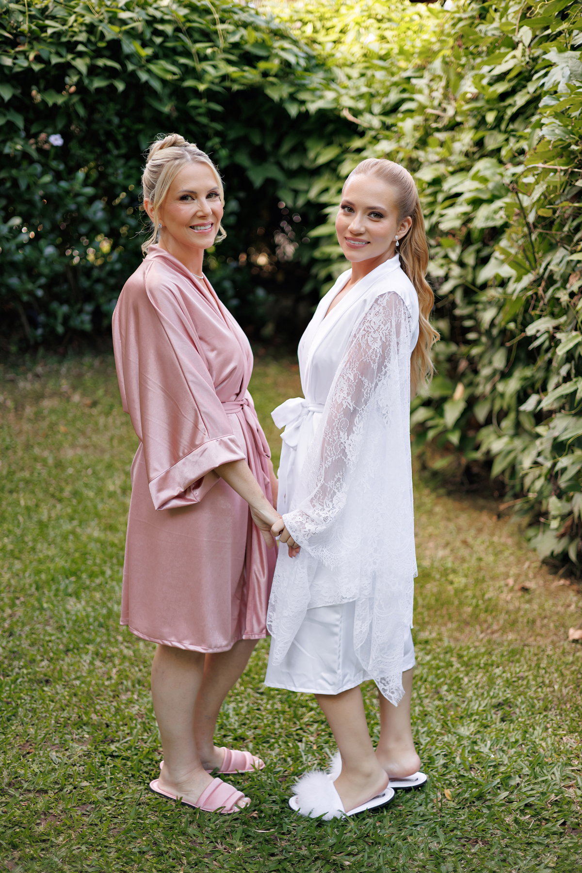 Robe Ceti Rose Para Madrinhas e Mãe da Noiva NÃO Amarrota