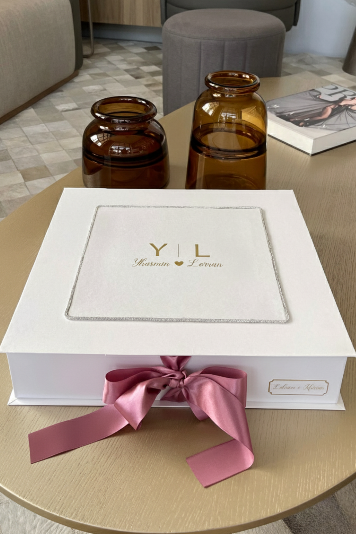 Caixa Cartonada para Convite de Padrinhos Luxo e Personalização