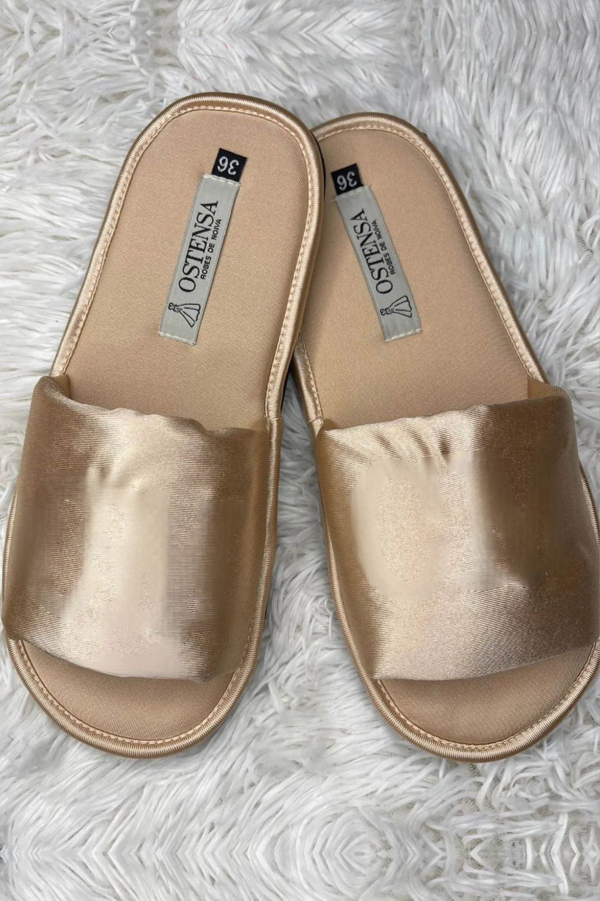 Pantufa Chinelinho Merida Luxo Champanhe Madrinha Prática de Lavar