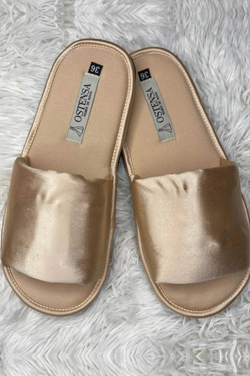 Pantufa Chinelinho Merida Luxo Champanhe Madrinha Prática de Lavar