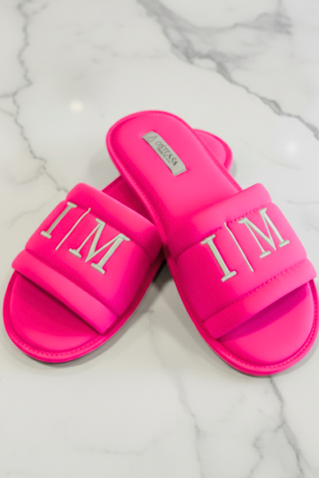 Pantufa Chinelinho Merida Rosa Pink Madrinha Prática de Lavar