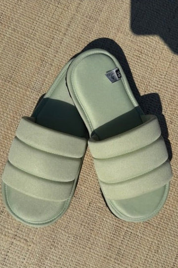 Pantufa Chinelinho Merida Verde Pistache Madrinha Prática de Lavar