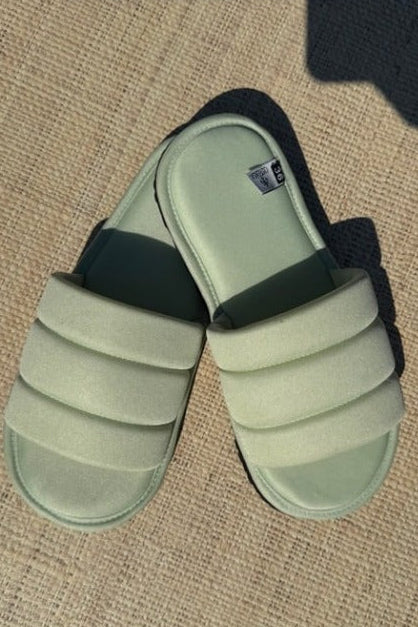 Pantufa Chinelinho Merida Verde Pistache Madrinha Prática de Lavar