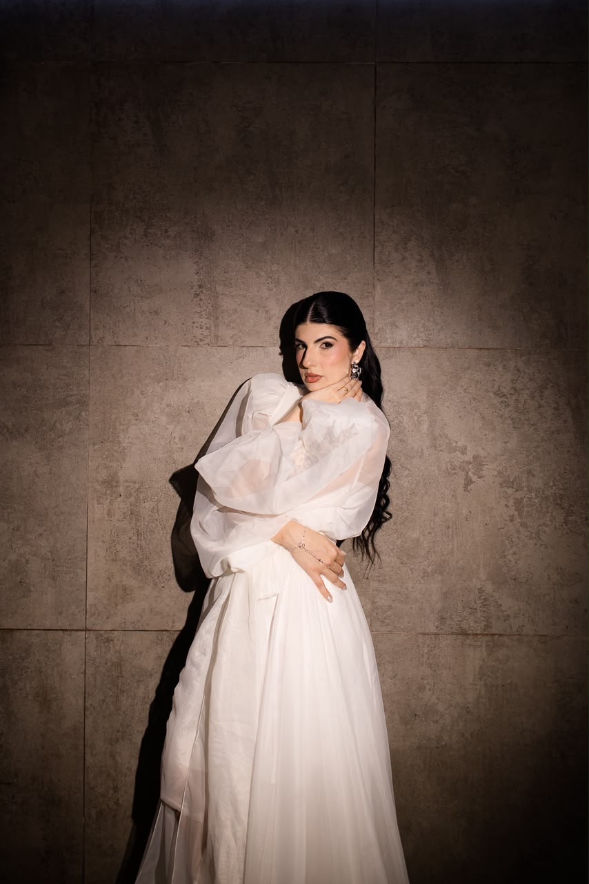 Robe Penelope de Voal Luxo com Camisola