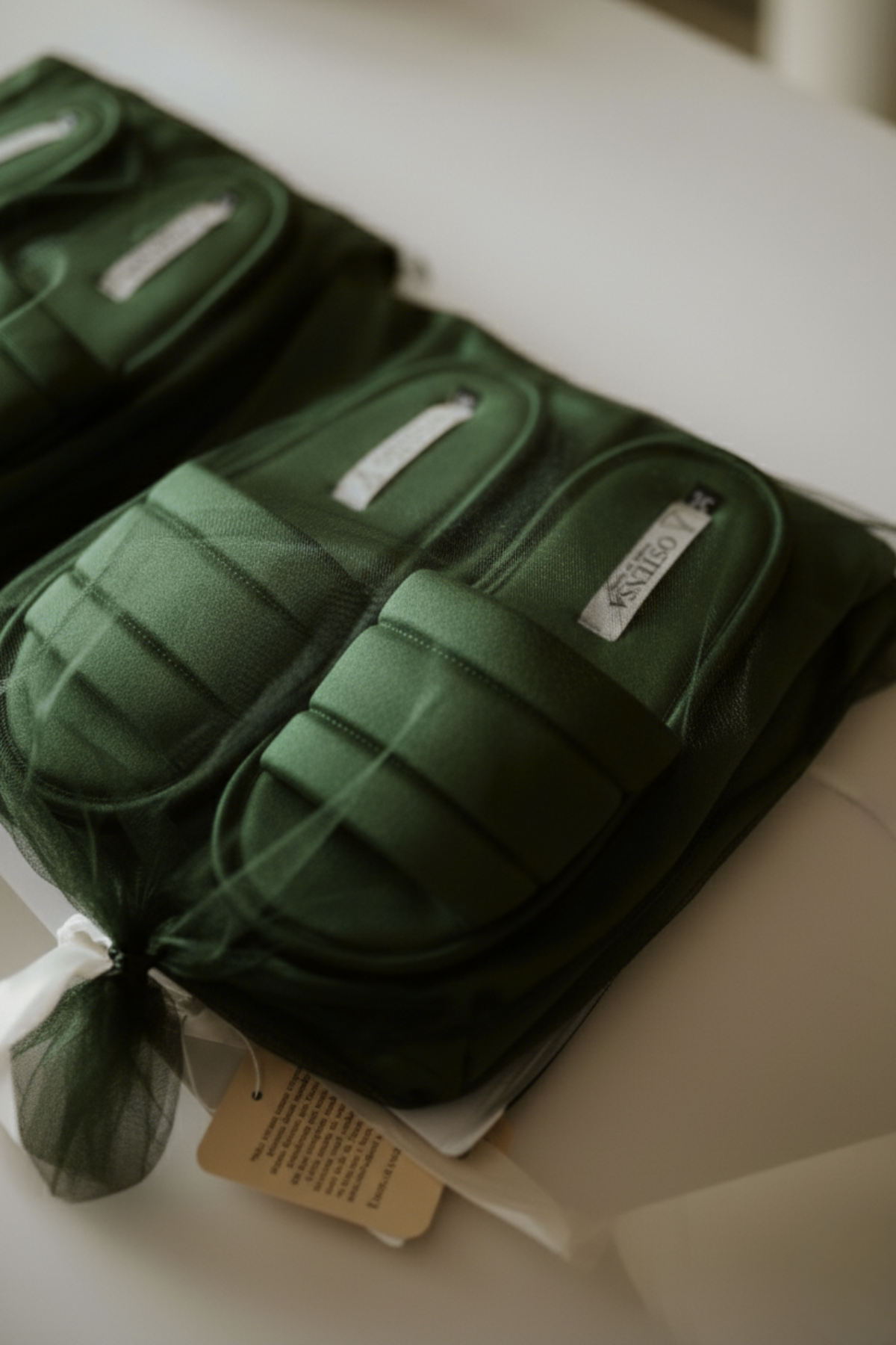 Pantufa Chinelinho Merida Verde Esmeralda Solado Antiderrapante