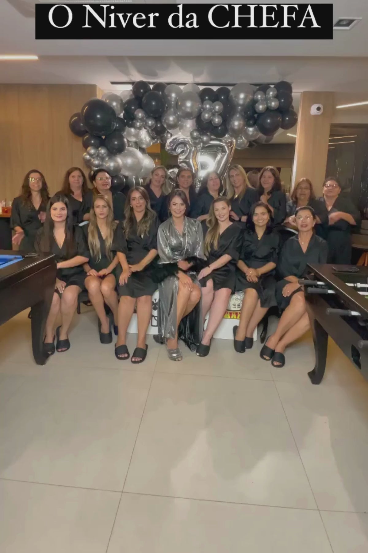 Robe Merida Preto Black para Madrinha ou Mãe da Noiva Casamento