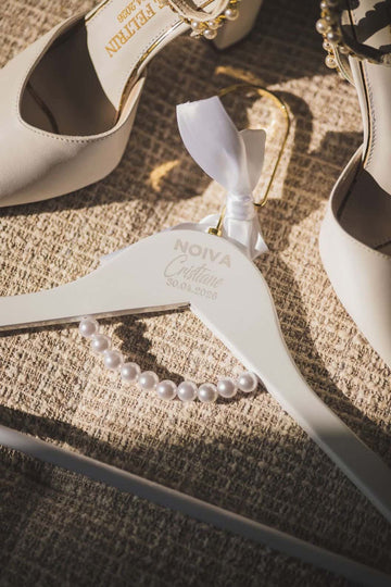 Cabide Personalizado Casamento para Making Off Cabide Noiva Luxo