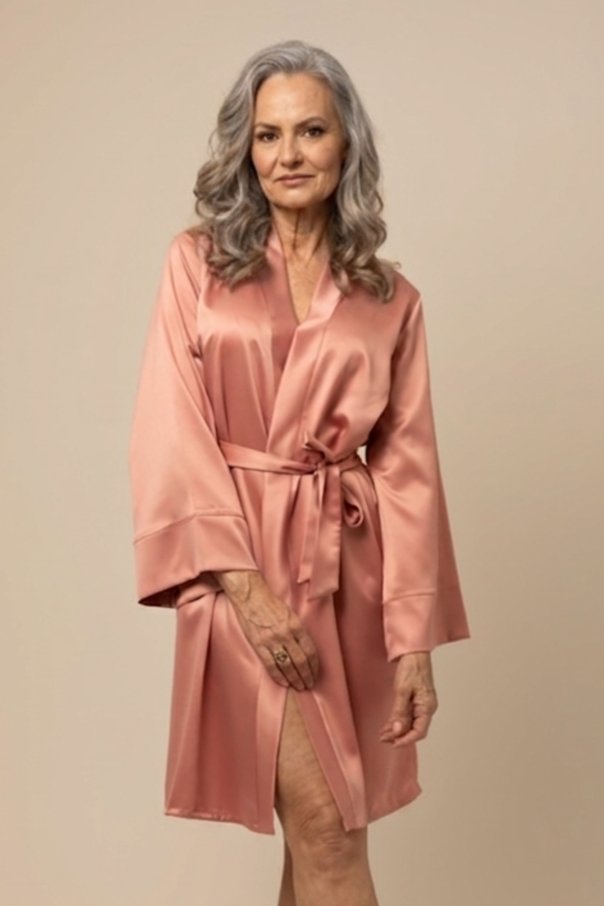 Robe Lira Rose NÃO Amarrota