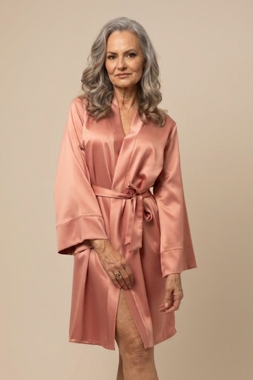 Robe Lira Rose NÃO Amarrota